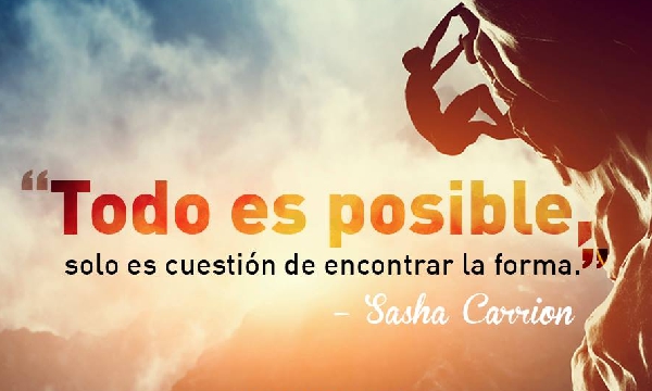 Todo en la vida es posible Todo en la vida es posible