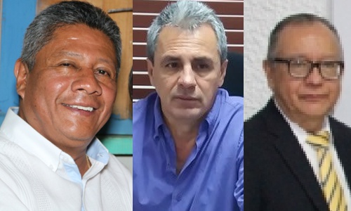 Carlos Eduardo Alegría Fernández, César Albeiro Trujillo Solarte, Wilson Vargas Abello. Mañana eligen al contralor general del Cauca
