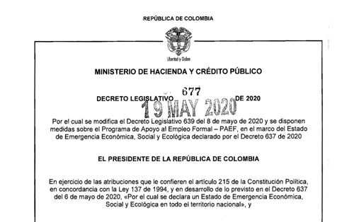 Personas naturales podrán acceder a subsidio a la nómina Personas naturales podrán acceder a subsidio a la nómina