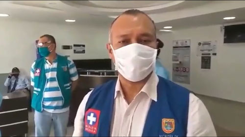 Primer positivo para covid - 19 en funcionaria de la Secretaría de Salud