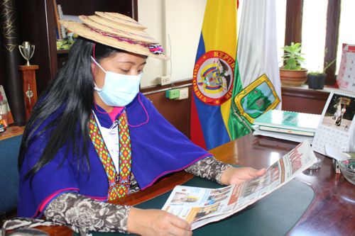 Mercedes Tunubalá Velasco, economista con especialización en Proyectos de Inversión de la Universidad Libre.