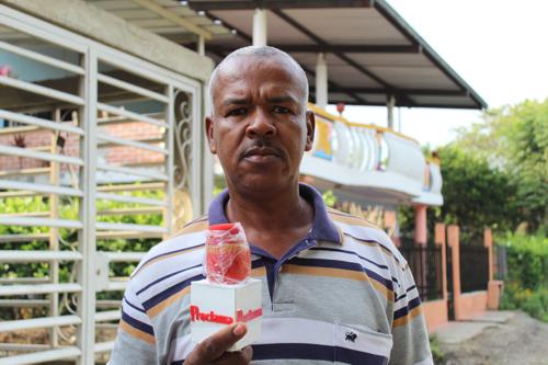 Dagoberto Rodriguez, habitante de Quintero