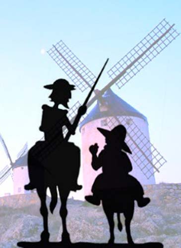 De cómo escuché un diálogo entre Sancho y Don Quijote