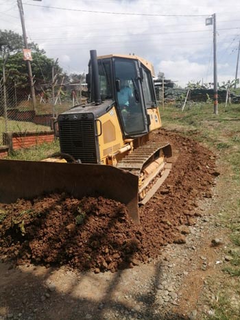 Durante la pandemia continúan obras de infraestructura en Quilichao Durante la pandemia continúan obras de infraestructura en Quilichao