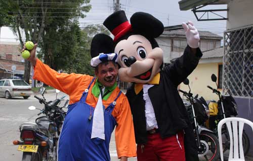 Payaneses fueron solidarios con los artistas circenses