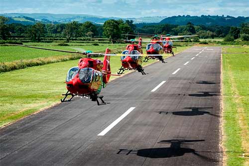 Colombia requiere una red  de helicópteros ambulancia