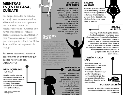Mientras estés en casa, cuídate