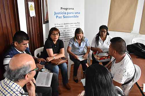 Articulación institucional, clave para el acceso a la justicia 