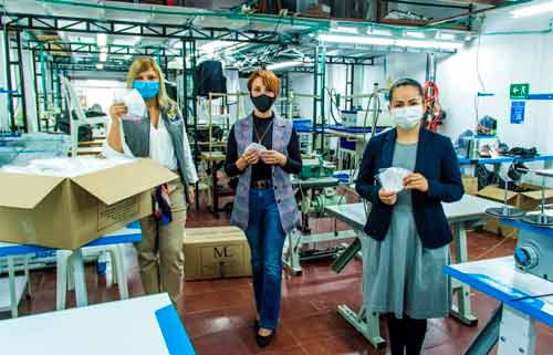 4000 tapabocas fueron donados para población vulnerable