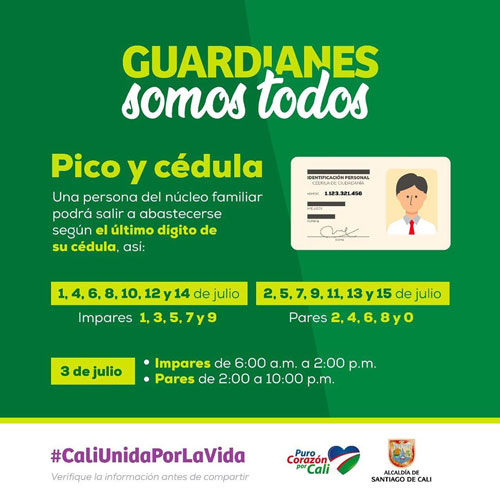 Alcalde de Cali comentó las medidas de bioseguridad para el día sin iva