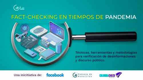 Convocatoria curso virtual Periodismo de Fact-checking en tiempos de pandemia