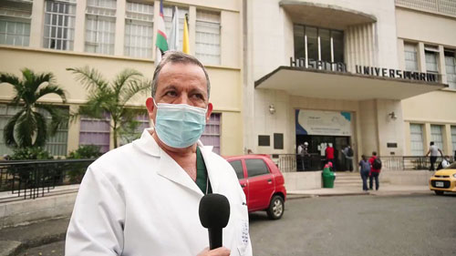 Coordinador de urgencias del HUV se encuentra en cuidados intensivos
