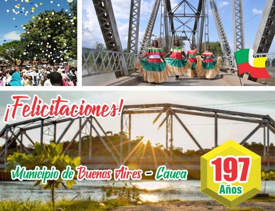 Felicitaciones al Municipio de Buenos Aires en sus 197 años Felicitaciones al Municipio de Buenos Aires en sus 197 años