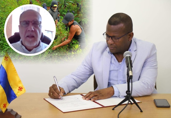 Firman carta para fortalecer lucha contra las drogas en el Cauca - Elías Larrahondo Carabalí.