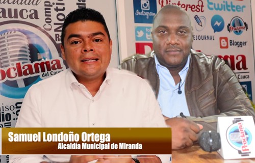 Samuel Londoño y Oscar Angola Samuel Londoño y Oscar Angola