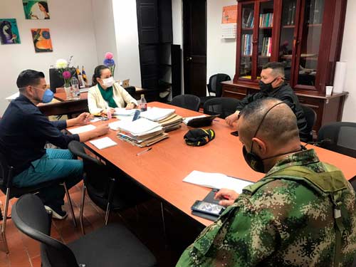 Se articulan acciones con Ejército para intervenir zonas veredales de Popayán Se articulan acciones con Ejército para intervenir zonas veredales de Popayán