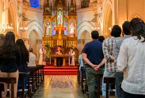 Sólo 50 personas asistirían a misas en sitios no Covid19 Sólo 50 personas asistirían a misas en sitios no Covid19
