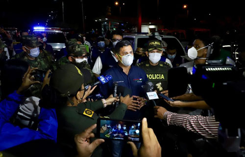Alcalde toma medidas después de explosión de granada en Llano Verde