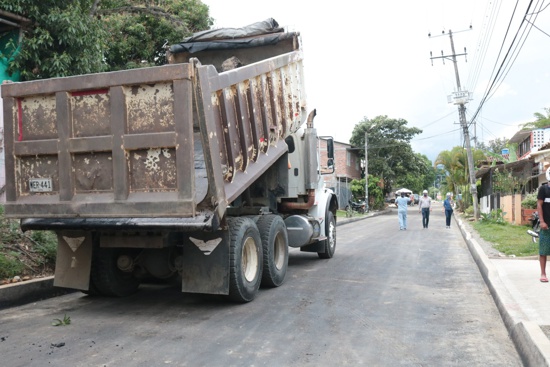 Avanza pavimentación de vías en Santander de Quilichao