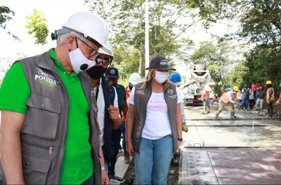 Avanzan obras para fortalecer el sector rural de Popayán