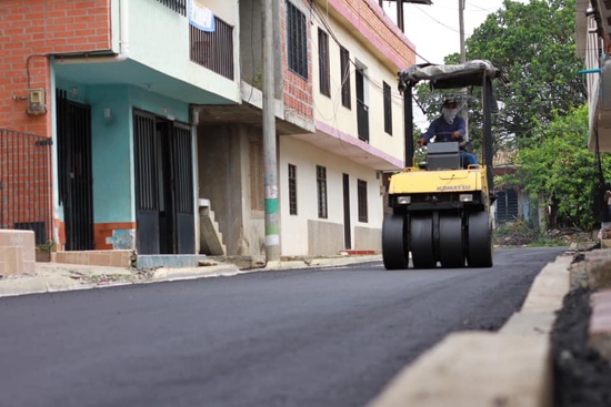 Barrios de Santander de Quilichao estrenan vías pavimentadas Barrios de Santander de Quilichao estrenan vías pavimentadas