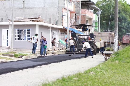 Barrios de Santander de Quilichao estrenan vías pavimentadas Barrios de Santander de Quilichao estrenan vías pavimentadas