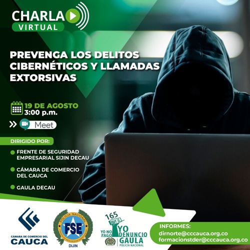 Prevenga los delitos cibernéticos y llamadas extorsivas