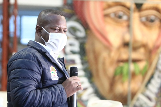Elías Larrahondo Carabalí, gobernador del Cauca