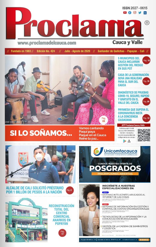 En circulación la edición impresa No. 424 de Proclama del Cauca y Valle En circulación la edición impresa No. 424 de Proclama del Cauca y Valle