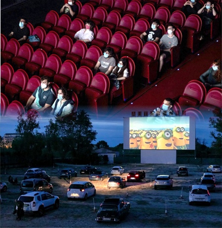 Gobierno autorizó reactivación de salas de cine y teatros Gobierno autorizó reactivación de salas de cine y teatros