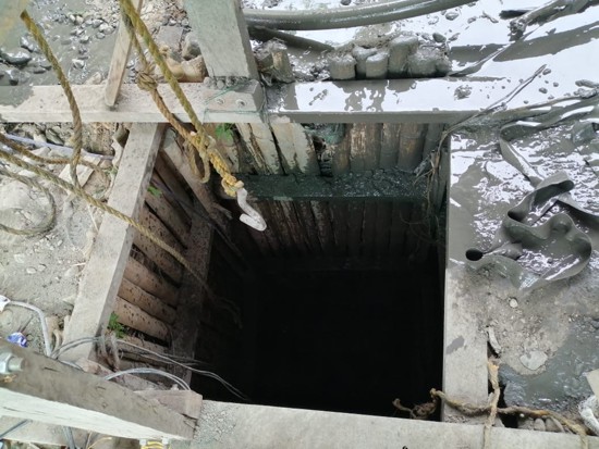Imágenes exclusivas del derrumbe de una mina en San Antonio donde falleció menor de edad Imágenes exclusivas del derrumbe de una mina en San Antonio donde falleció menor de edad