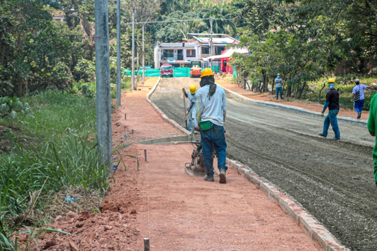 Se reactivó la pavimentación de la “Avenida Brasil” en Quilichao Se reactivó la pavimentación de la “Avenida Brasil” en Quilichao