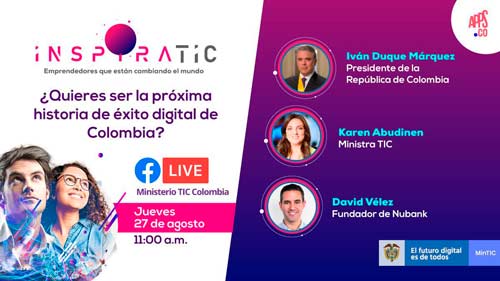 Inspiratic 2020 el evento más grande de emprendimiento digital