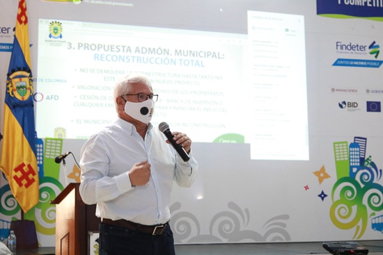 Juan Carlos López Castrillón, alcalde de Popayán