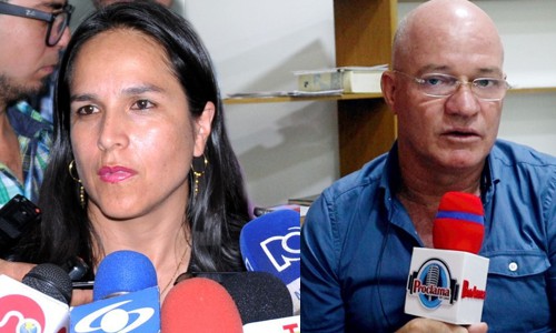 Lucy Amparo Guzmán González, alcaldesa Municipal. Luis Antonio Velasco Valcke, gerente Emquilichao E.S.P. “Juez ordena arresto de gerente de Emquilichao”: otra noticia falsa