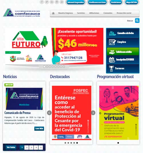 Disfruta de toda la programación recreativa, deportiva y educativa que Comfacauca tiene para ti Disfruta de toda la programación recreativa, deportiva y educativa que Comfacauca tiene para ti