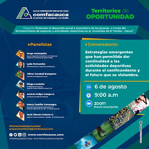 A través del deporte se busca la transformación social en El Tambo