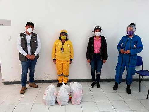 Recicladores de oficio de Popayán beneficiados en tiempo de pandemia