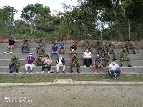 Jornada de recuperación de zonas verdes en Lomas de Granada lideró Secretaría de Deporte y Cultura Jornada de recuperación de zonas verdes en Lomas de Granada lideró Secretaría de Deporte y Cultura