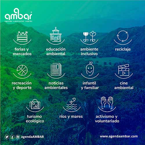 LANZAMIENTO APLICATIVO WEB AGENDA AMBAR, NODO DE INICIATIVAS AMBIENTALES NACIONALES