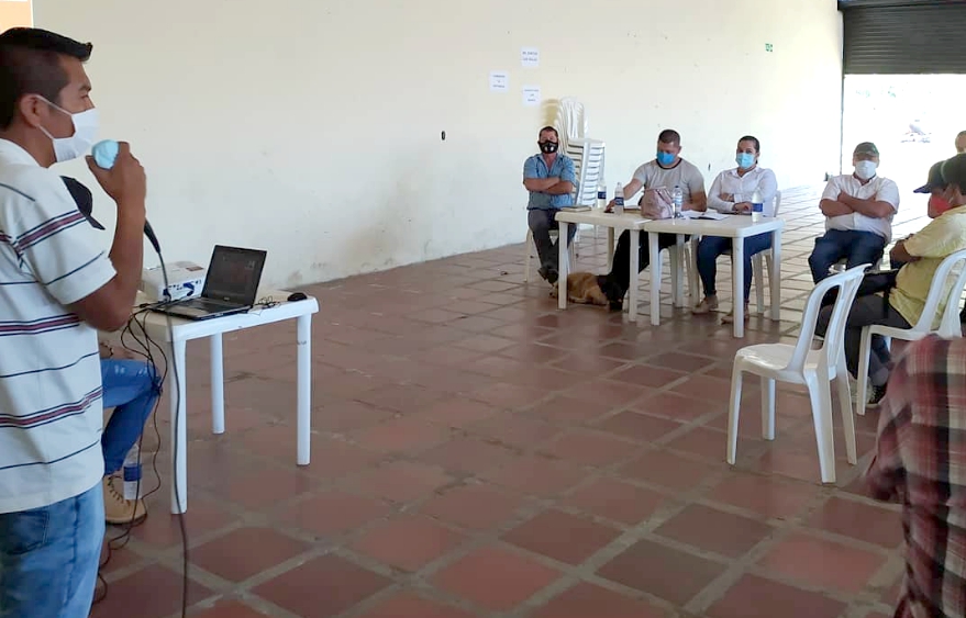 Alcaldía de Corinto socializó proyecto para mejorar vías terciarias Alcaldía de Corinto socializó proyecto para mejorar vías terciarias