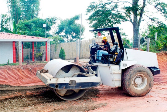 Avanza pavimentación de la vía El Pital - Caldono