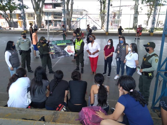 Campañas de prevención realiza la Alcaldía y Policía en Popayán Campañas de prevención realiza la Alcaldía y Policía en Popayán