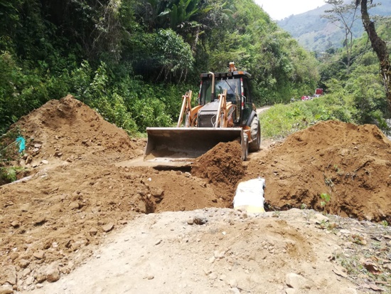 En marcha mejoramiento del corredor vial Corinto – Toribío En marcha mejoramiento del corredor vial Corinto – Toribío