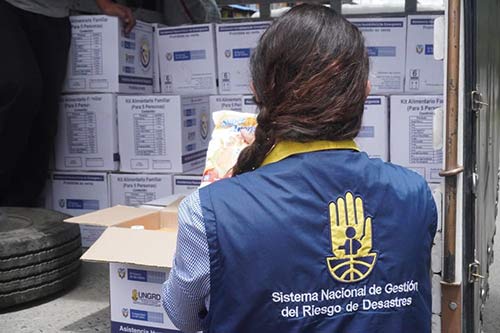 Gobernación del Cauca y Unidad Nacional para la Gestión del Riesgo inician entrega de Kits de Alimentos para la población vulnerable mayor de 70 años