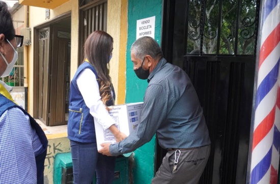 Entregan kits humanitarios para adultos mayores caucanos Entregan kits humanitarios para adultos mayores caucanos