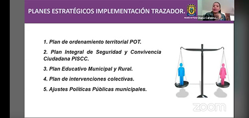 Ante entidades nacionales, se da a conocer el enfoque de género en las políticas de la Administración Municipal