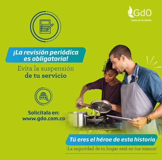 Gases de Occidente- GDO - remienda la revisión periódica Gases de Occidente- GDO - remienda la revisión periódica