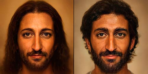 Así sería el rostro de Jesús