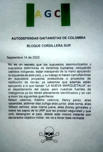 Les va a llover bala ventiada